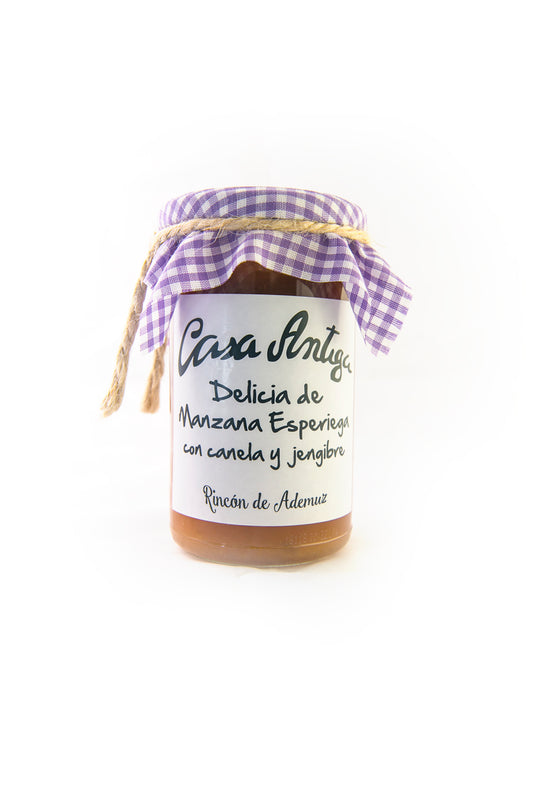 MERMELADA MANZANA ESPERIEGA CASA ANTIGA CANELA Y JENGIBRE