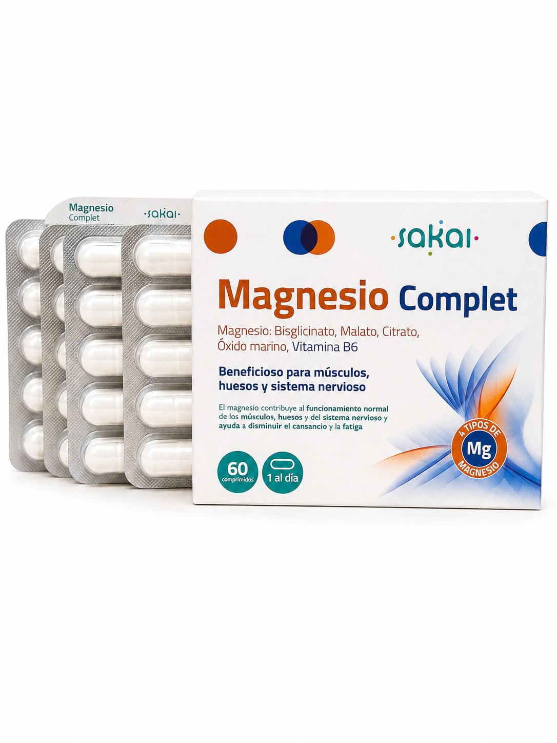 MAGNESIO COMPLET - FUNCIONAMIENTO NORMAL DE LOS MÚSCULOS Y SISTEMA NERVIOSO