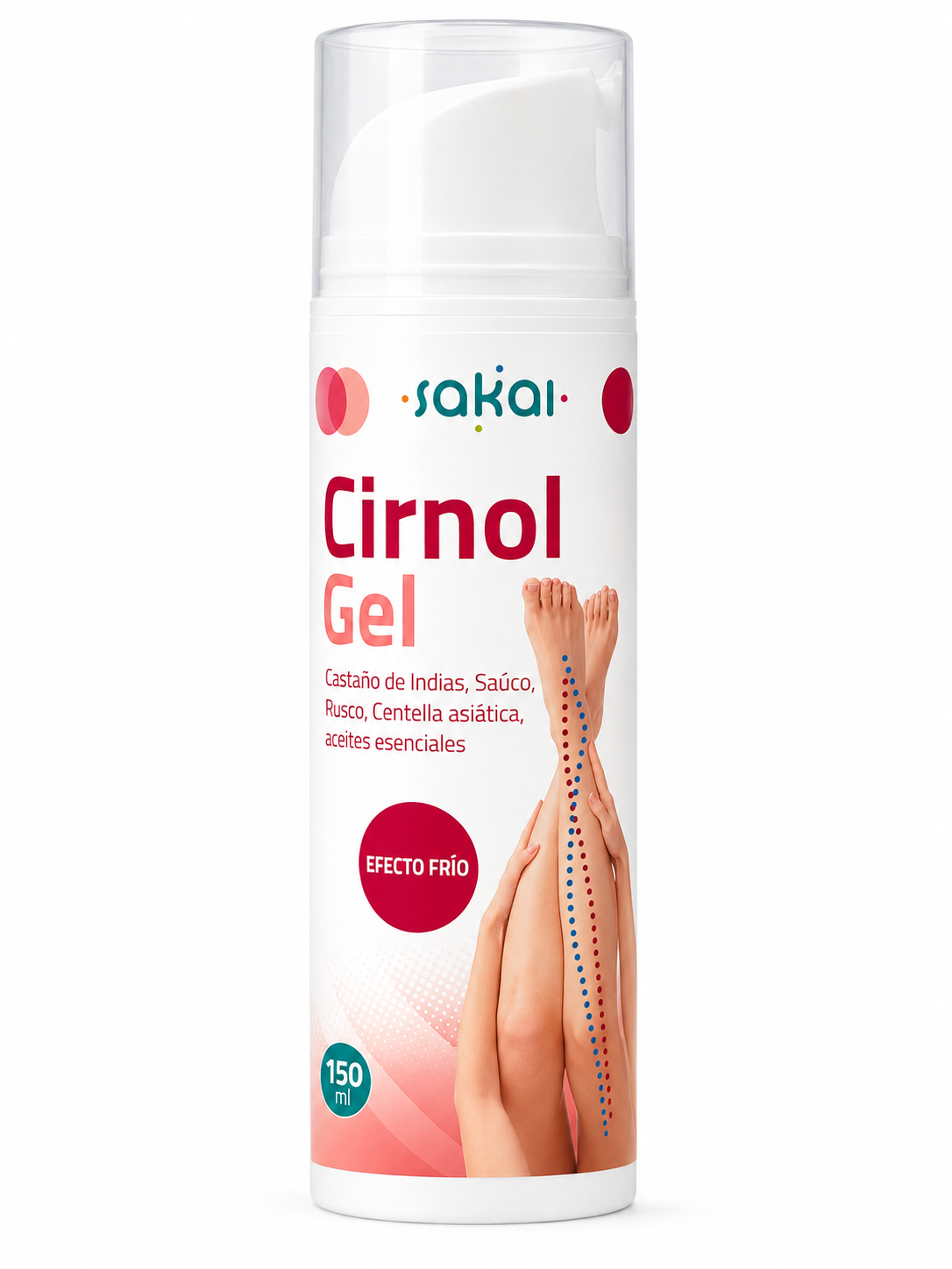 CIRNOL GEL EFECTO FRÍO - PIERNAS CANSADAS