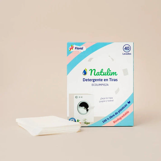 Eco-Tiras de Detergente 40 lavados NEUTRO