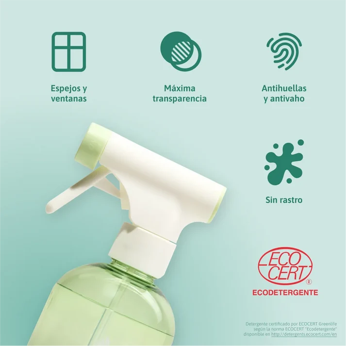 LIMPIACRISTALES botella + 2 sobres