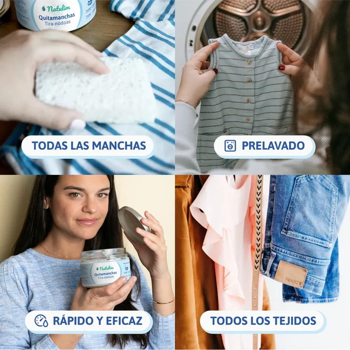Quitamanchas en pasta para tejidos